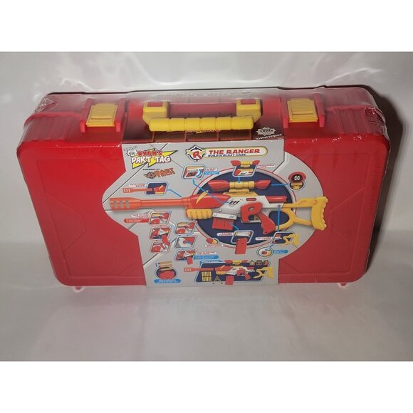 Ryan's World Foam Dart Tag The Ranger Build'n'Blast Case , Red - Picture 2 of 2